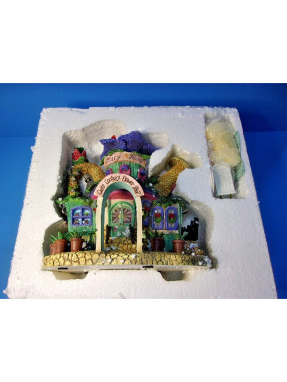 Dept 56 Storybook Village Mary Mary Quite Contrary #13180 Lighted 5 Pieces New